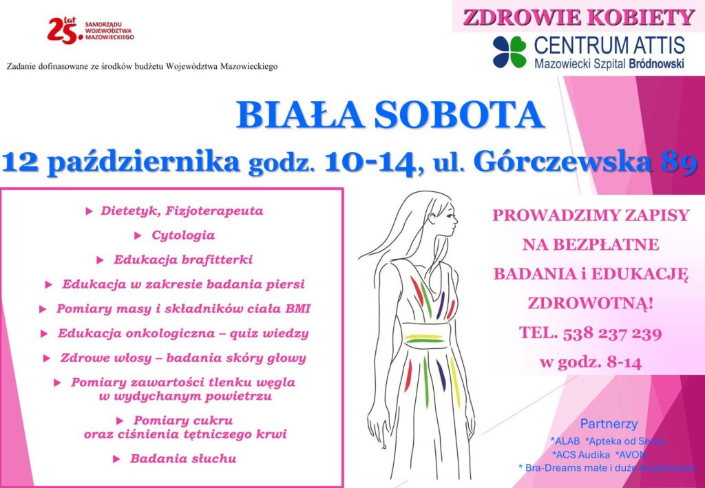 Biała sobota - dzień otwarty dla pacjentów