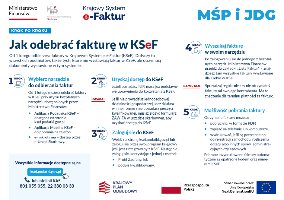 Jak odebrać fakturę w KSeF?