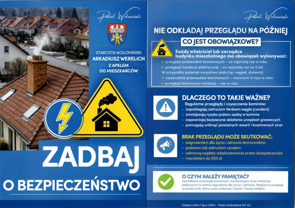 Zadbaj o bezpieczeństwo 