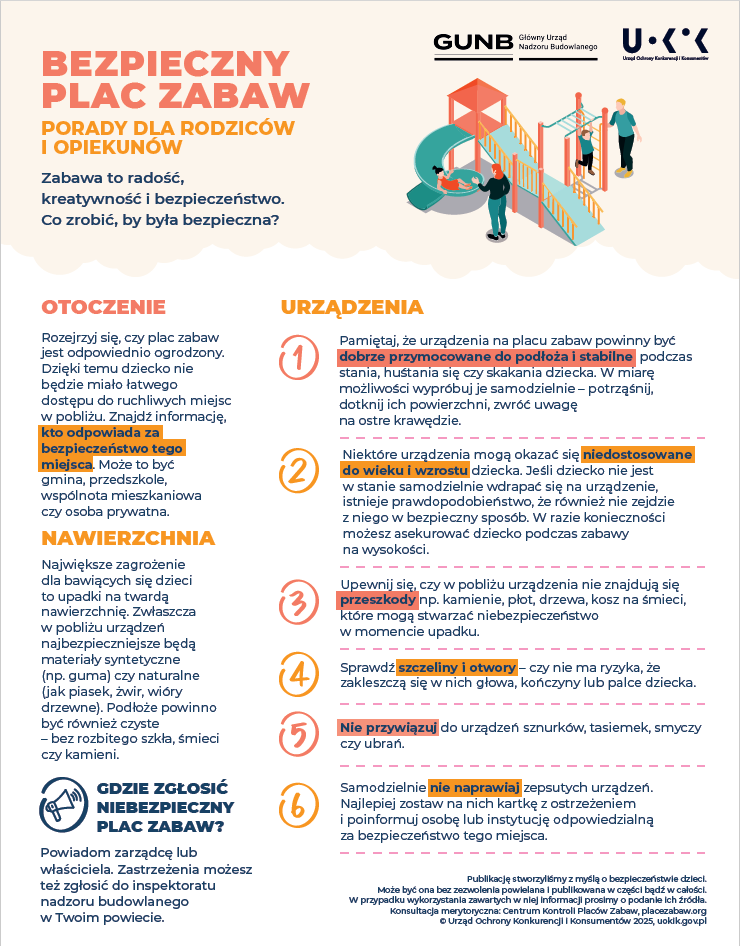 Bezpieczny Plac Zabaw - Porady dla Rodziców