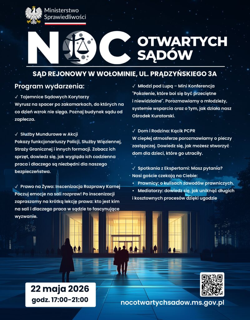 NOC OTWARTYCH SĄDÓW