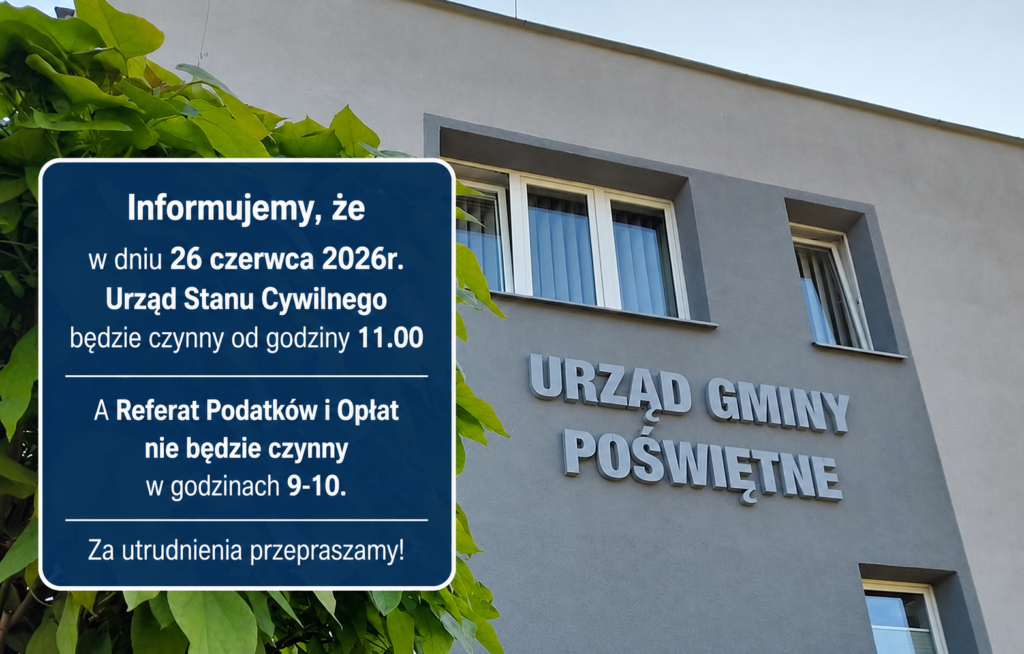 Drodzy Mieszkańcy!